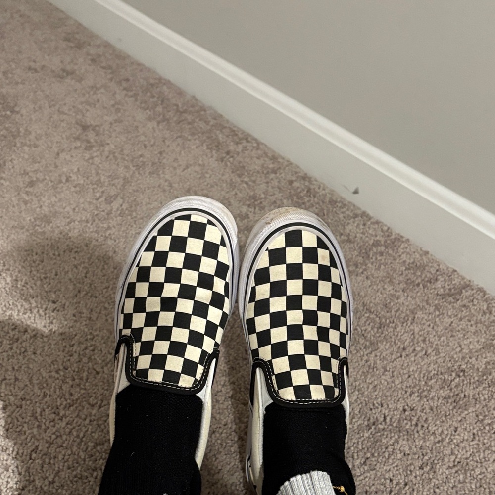 Checkered Vans